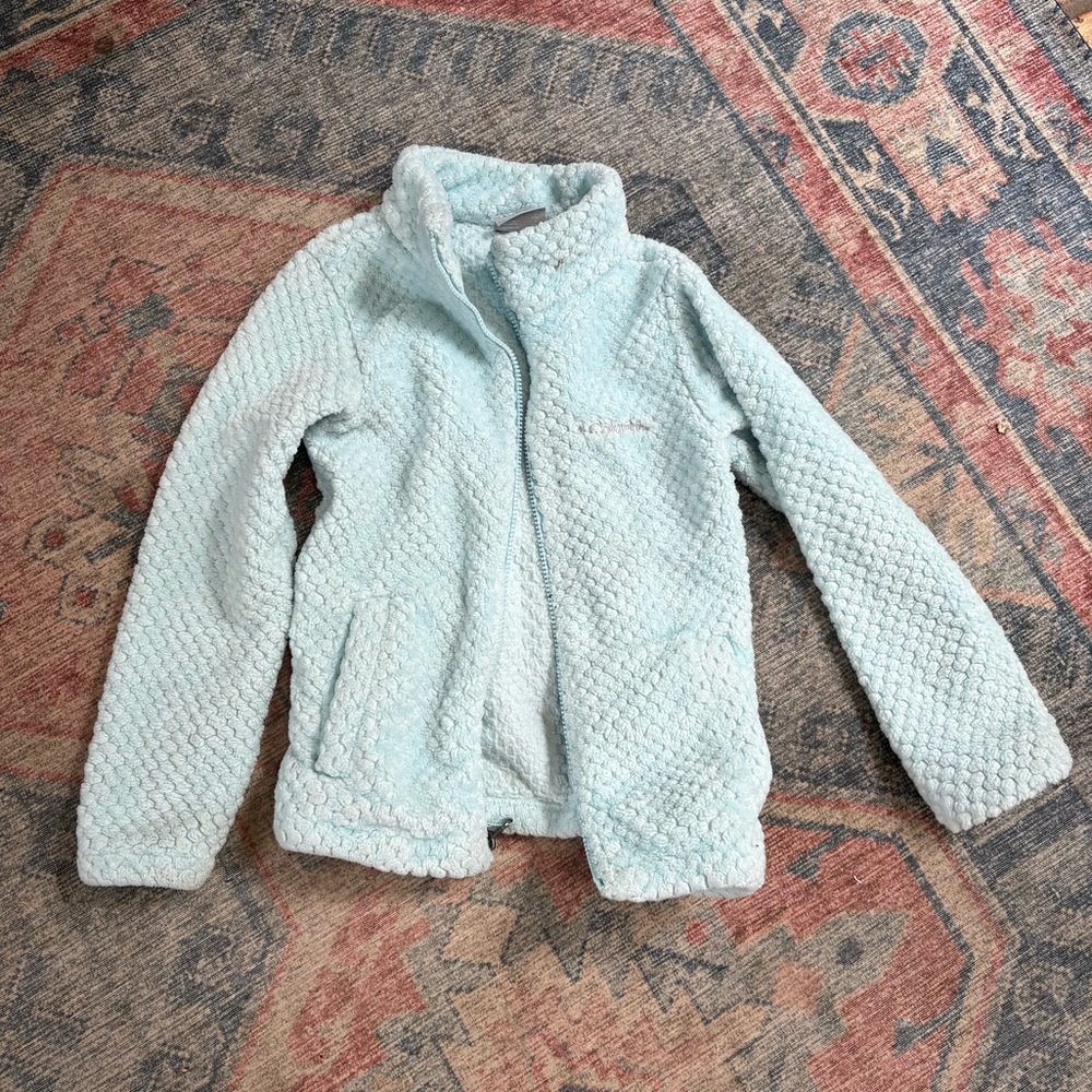 Girls Columbia fleece jacket size small